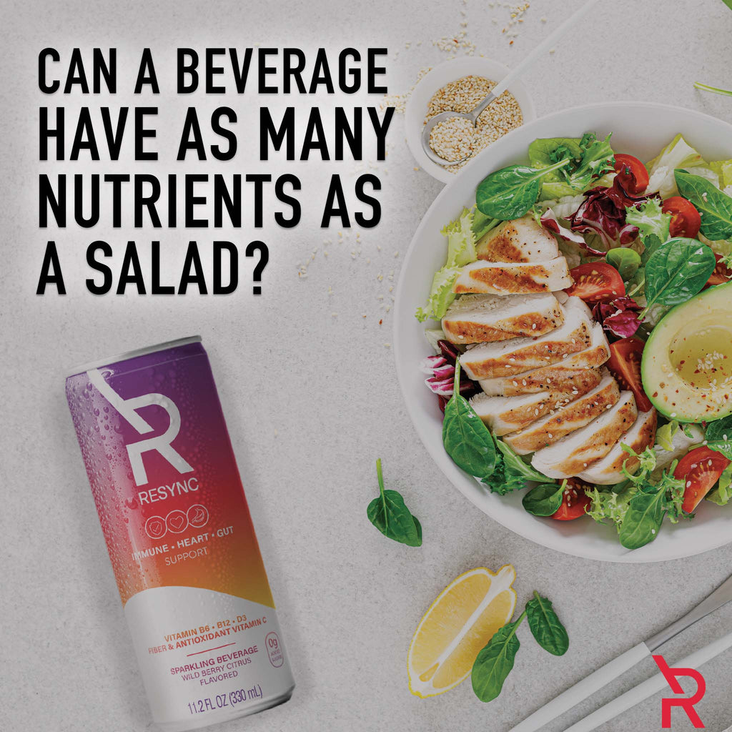 Can Beverages Have As Many Nutrients As Salad Does?