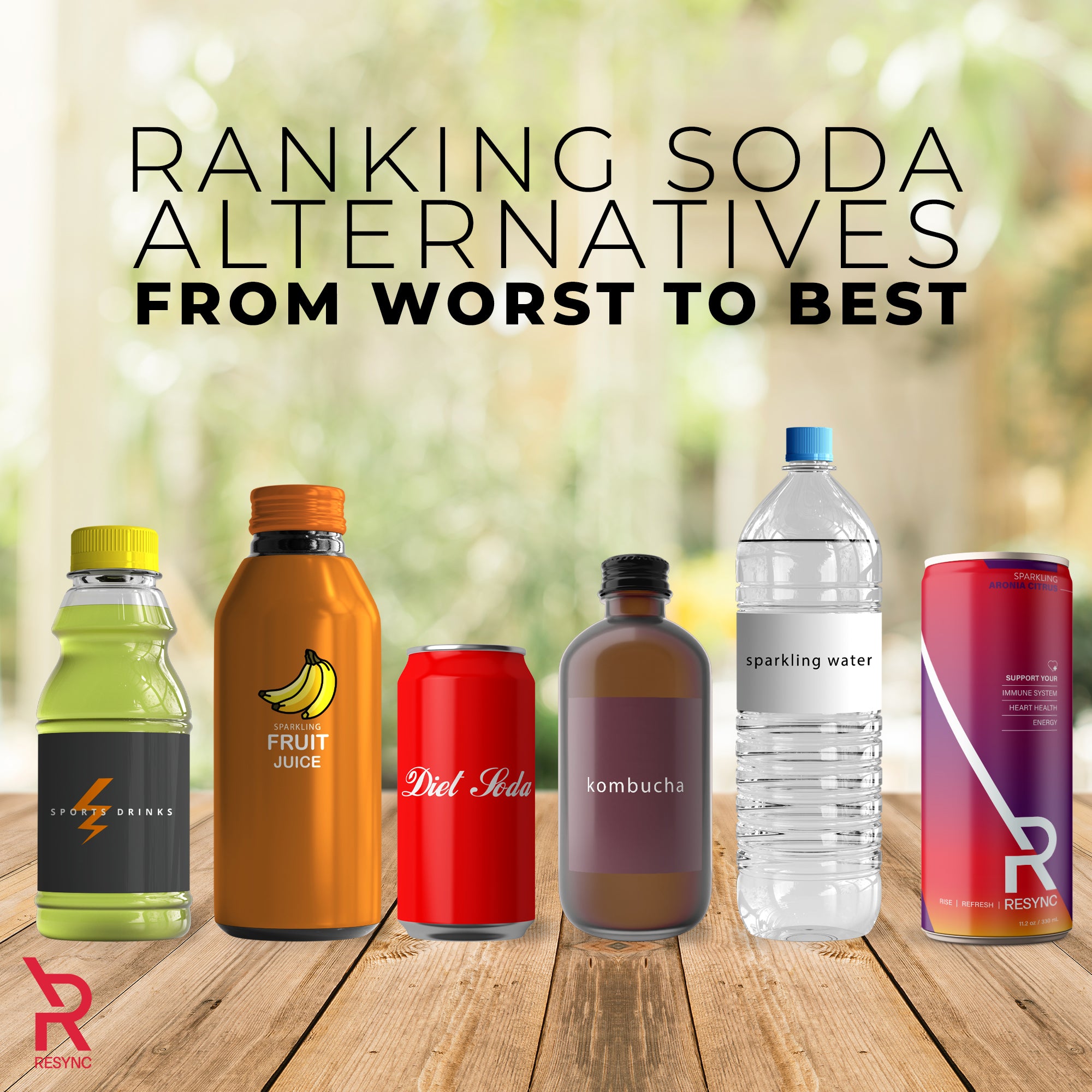 Ranking Soda Alternative From Worst to Best 
