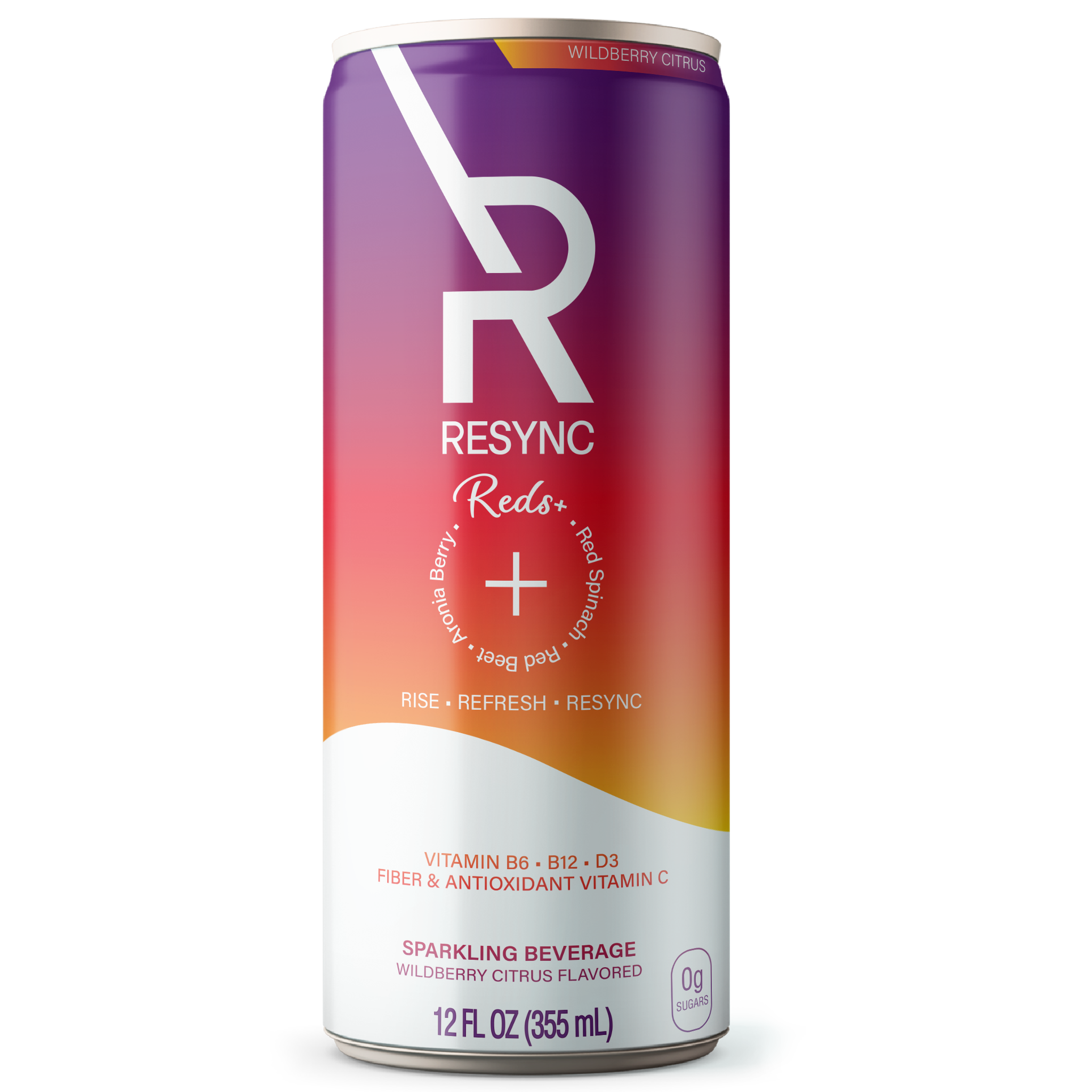 Resync Sparkling Functional Beverage - Wildberry Citrus