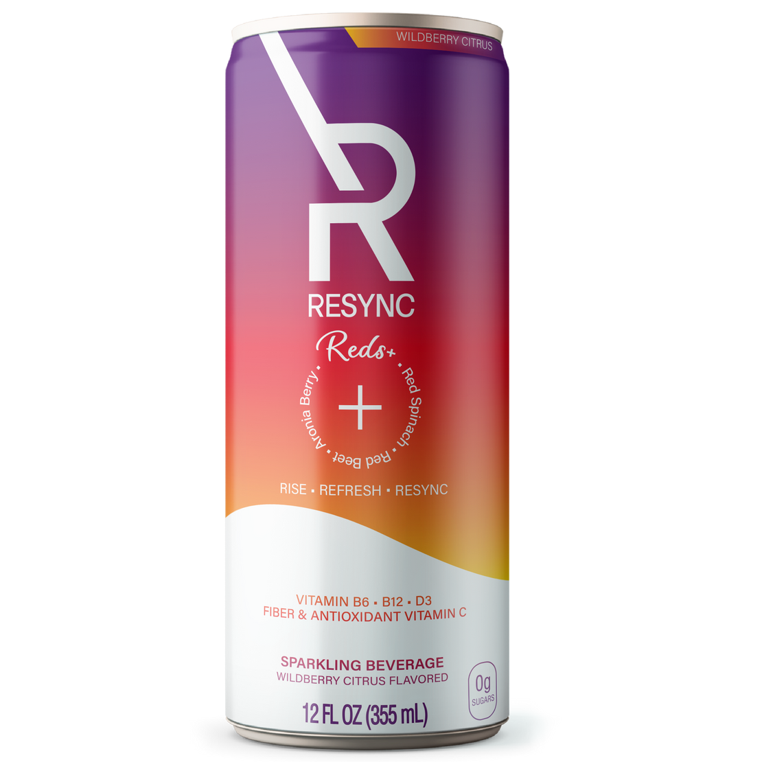 Resync Sparkling Functional Beverage - Wildberry Citrus