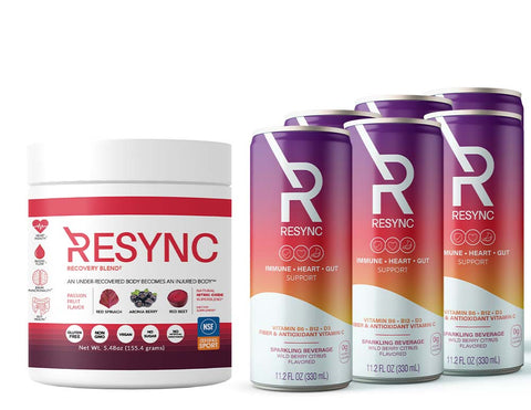 Resync Recovery + 6 Cans Bundle